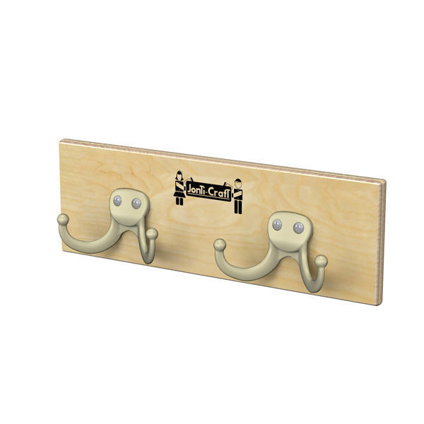 Picture of Wall Mount Coat Hook Rail - 2 Hooks