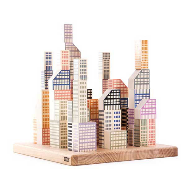 Picture of Manhattan Block Set and Wood Platform